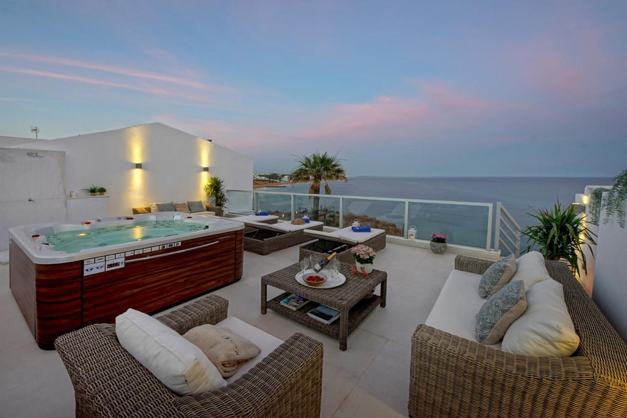 Casa Latino - Oceanfront - Luxury & Charming Villa- Jacuzzi At Rooftop By DreamvillasАлбуфейра Екстер'єр фото