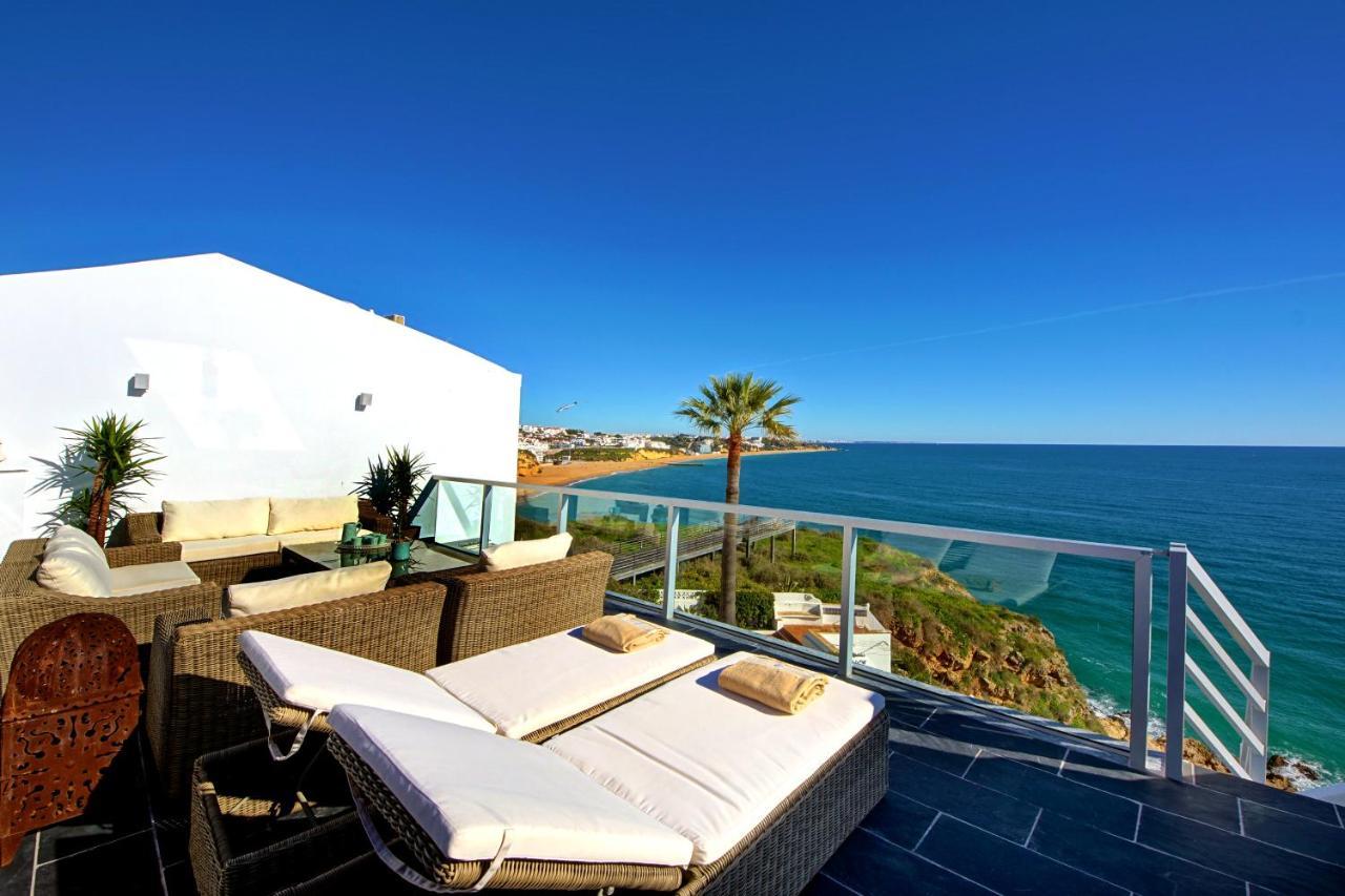 Casa Latino - Oceanfront - Luxury & Charming Villa- Jacuzzi At Rooftop By DreamvillasАлбуфейра Екстер'єр фото
